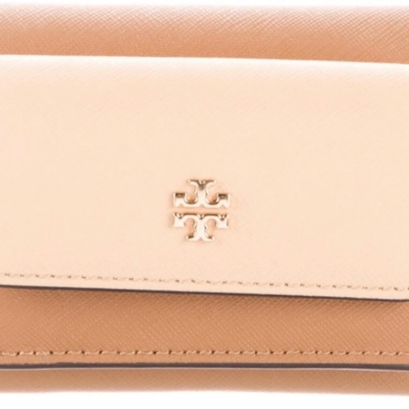 NEW! TORY BURCH Color Block Compact Wallet - Picture 2 of 4
